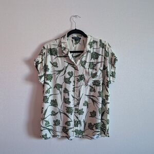 Velvet Heart Floral Button Down